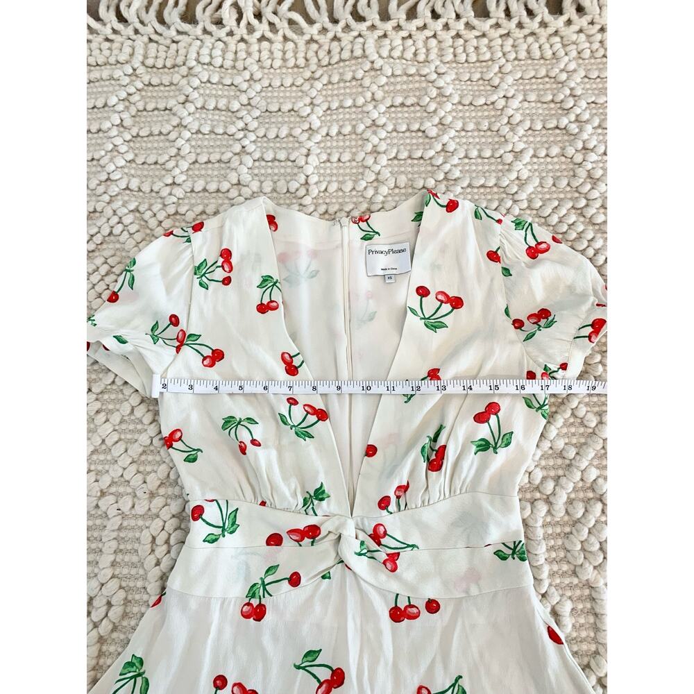 Revolve Privacy Please Wilmar Mini Cherry Dress Red
Cream Size Extra Small XS - Picture 3 of 6